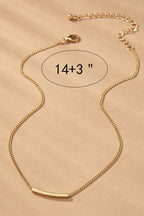 Slide Bar Necklace