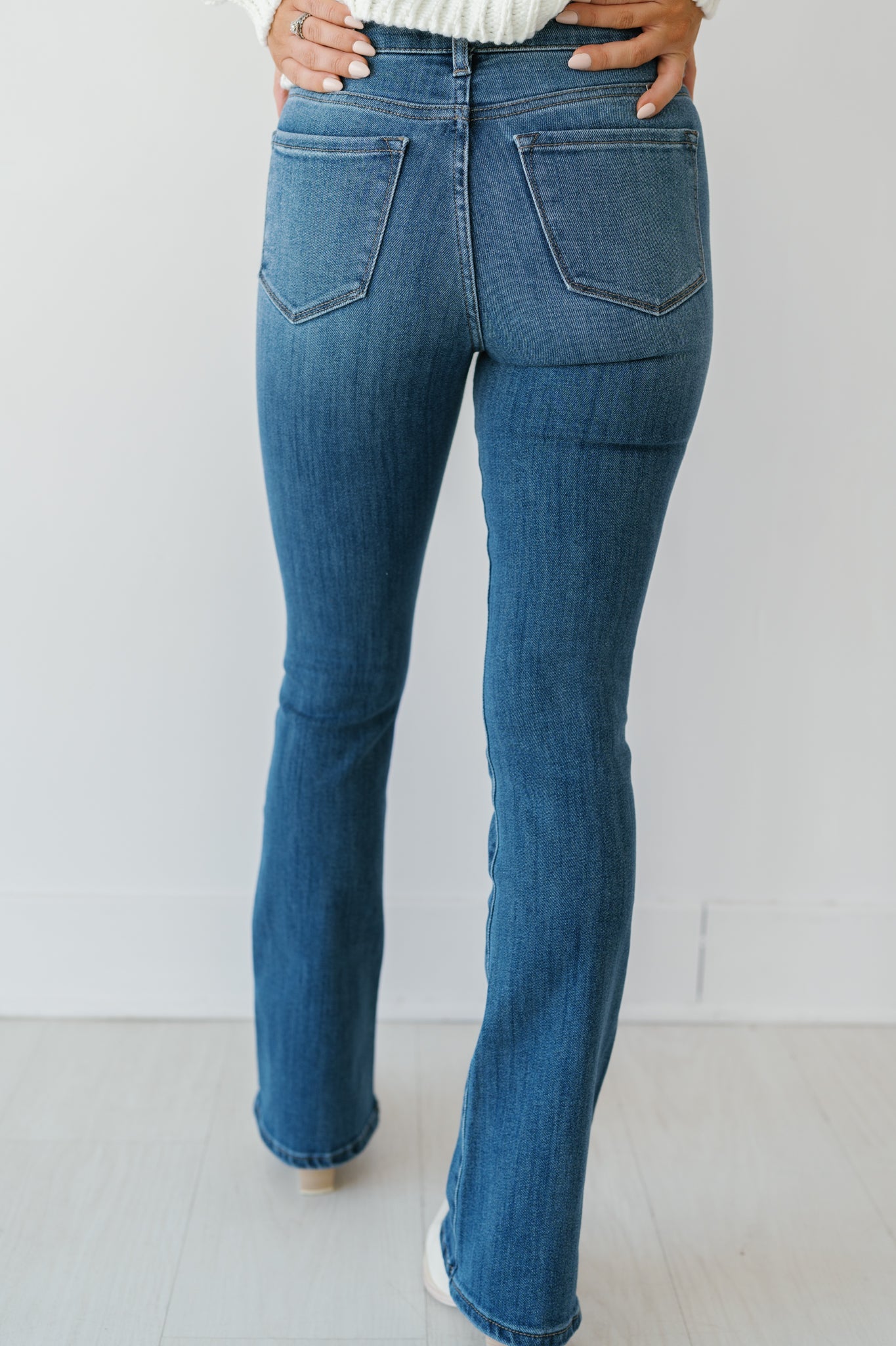 Dustin High Rise Bootcut Jeans