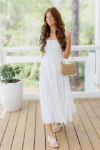Carson Dress-White