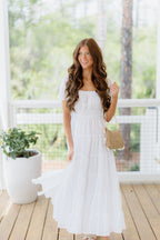 Carson Dress-White