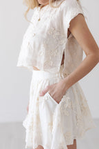 Chase The Feeling Top & Skirt Set
