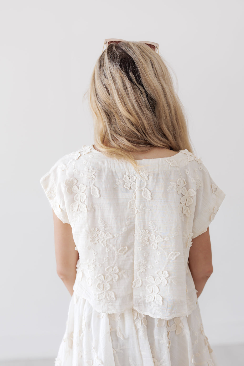 Chase The Feeling Top & Skirt Set
