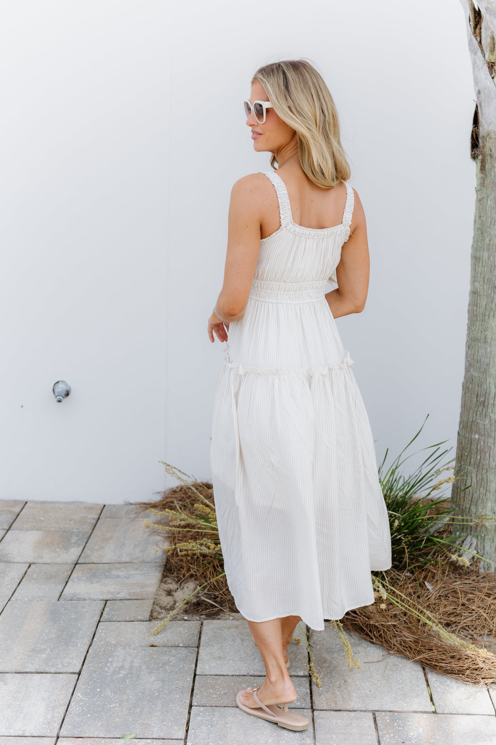 Layla Dress-Khaki