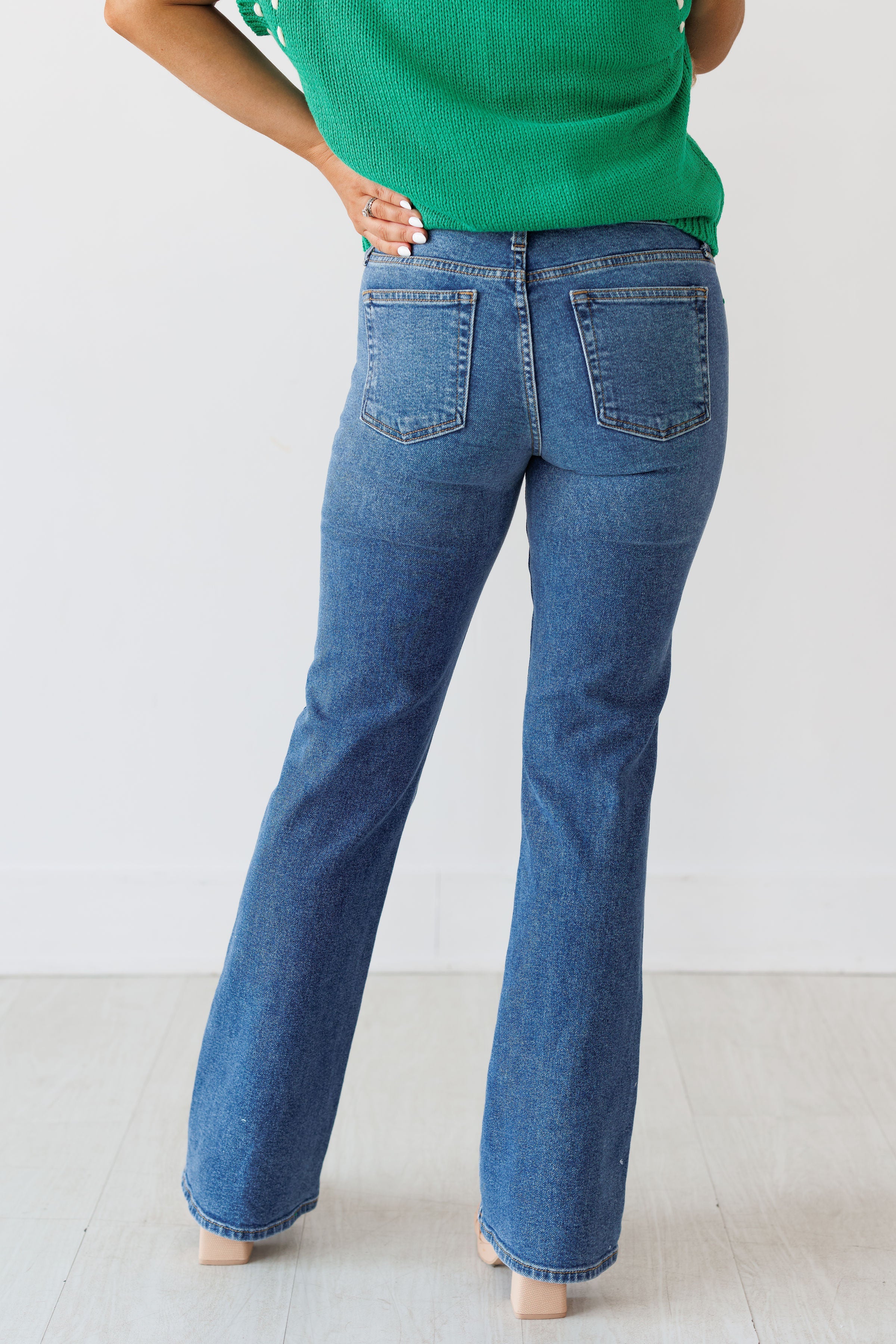 Rory Low Rise Vintage Slim Bootcut Jeans - FINAL SALE