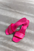 ShuShop: Finley Heel Sandal - Hot Pink