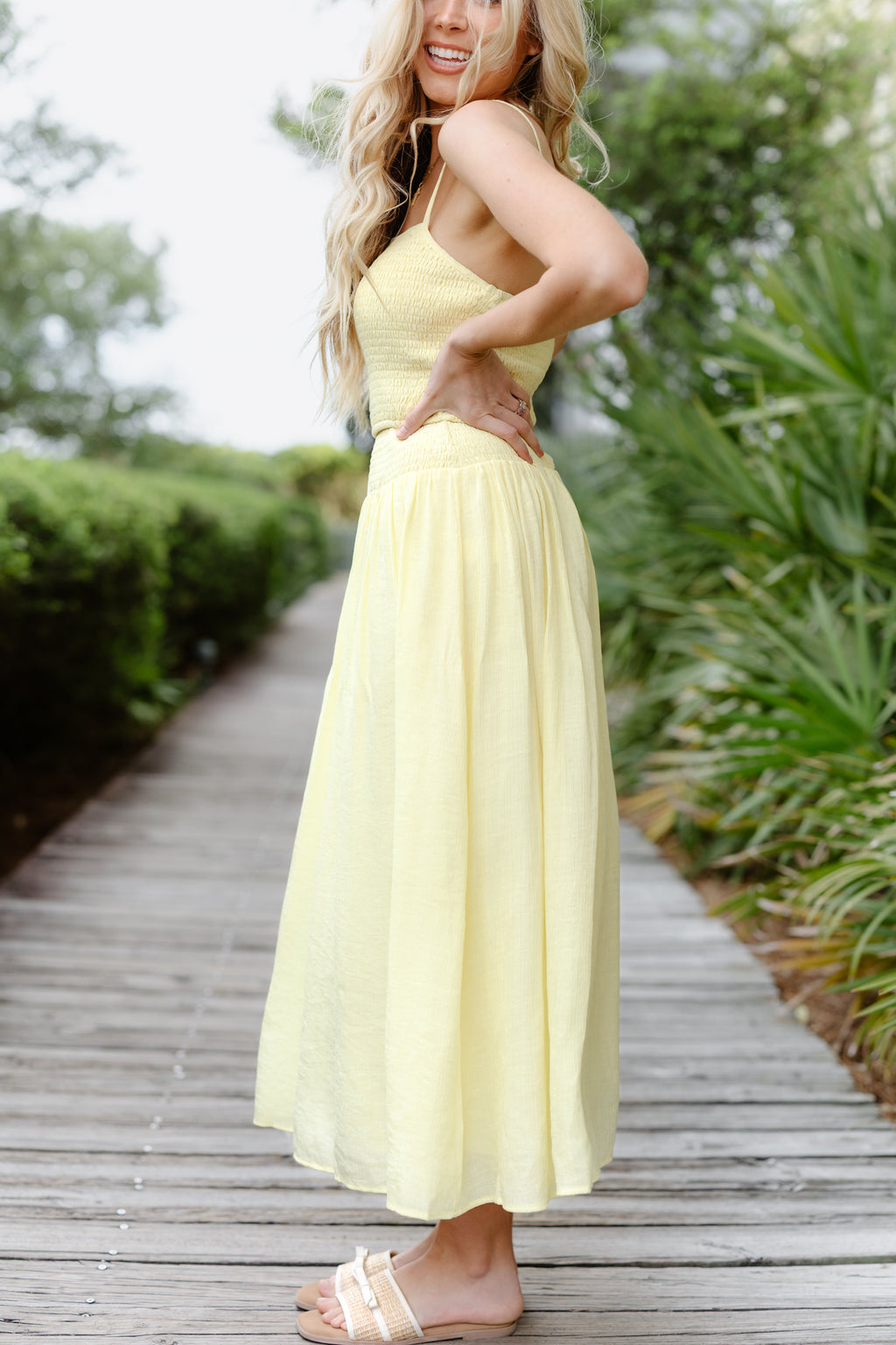 Sunshine State Crop Top + Skirt Set