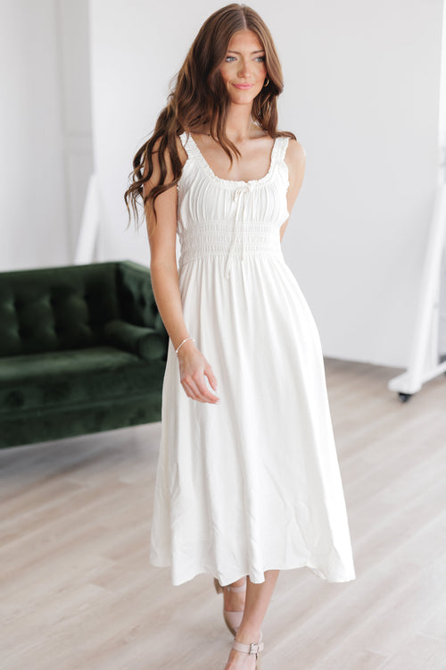 Blakely Dress-Ivory