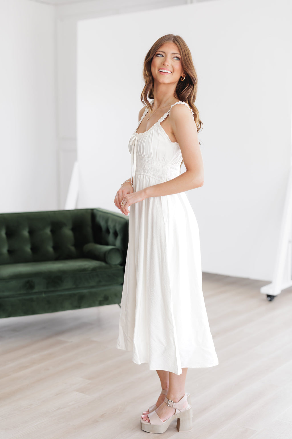 Blakely Dress-Ivory