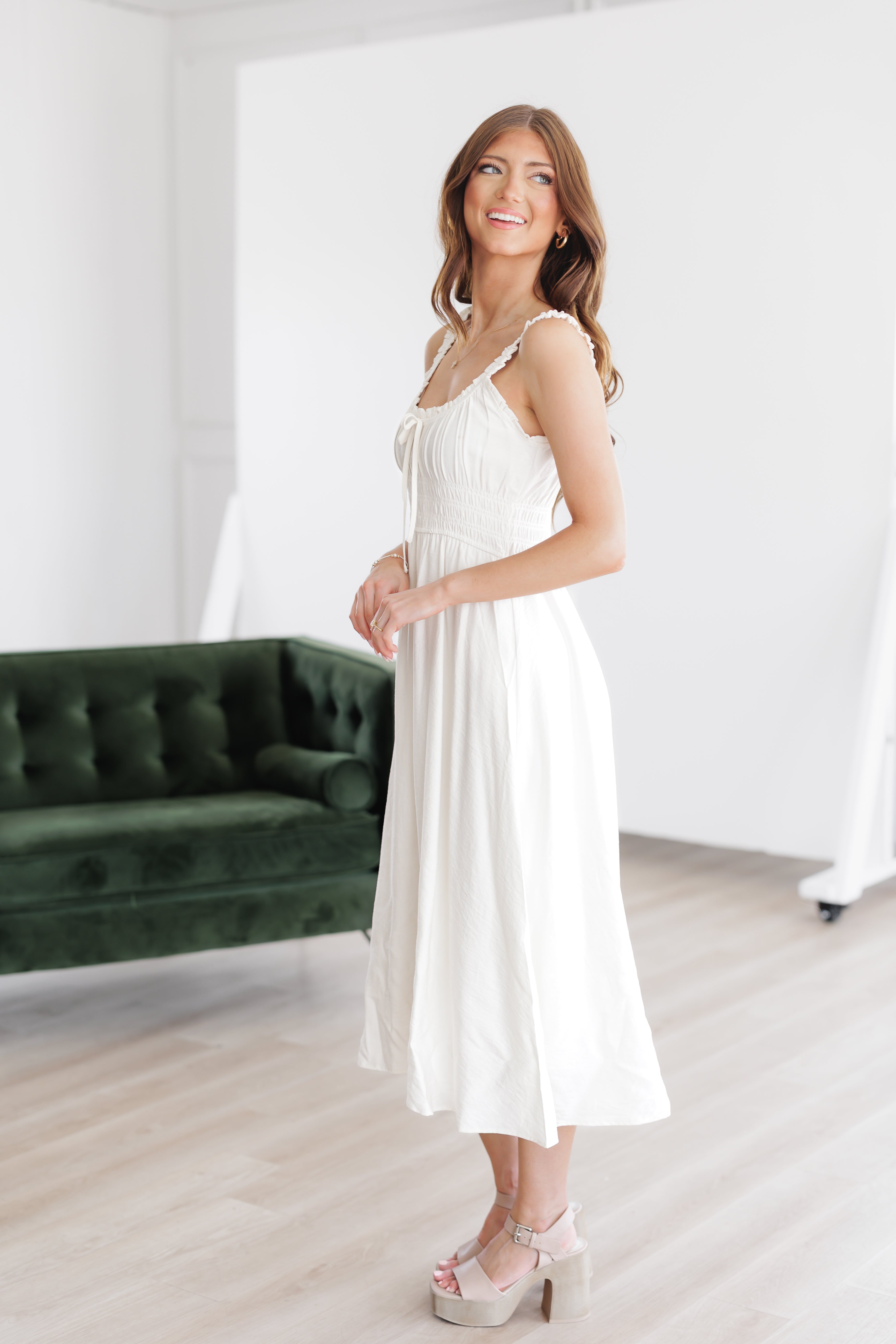 Blakely Dress-Ivory
