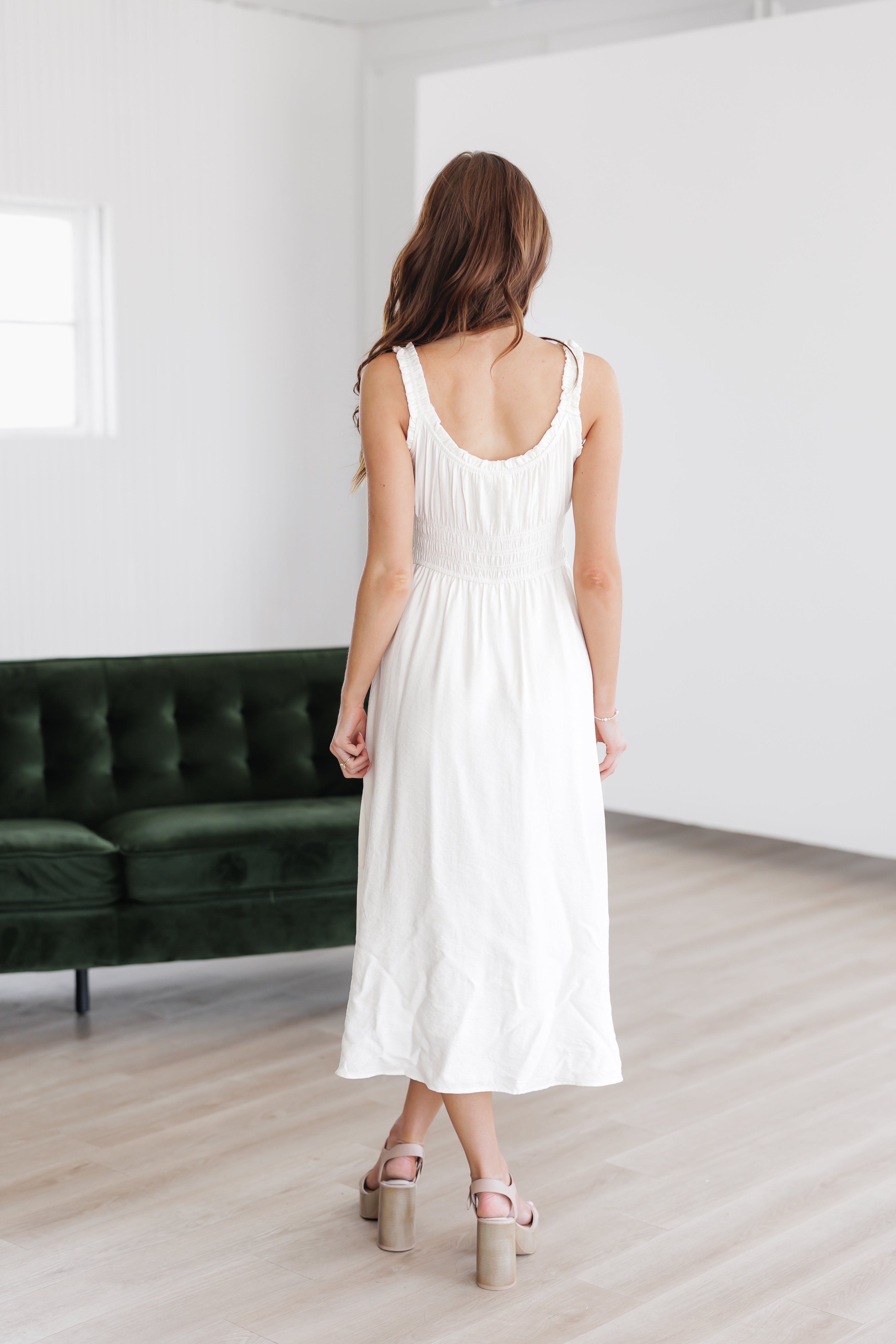 Blakely Dress-Ivory