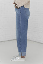 Jared High Rise Wide Barrel Jeans