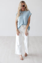 Follow Through Top - Blue