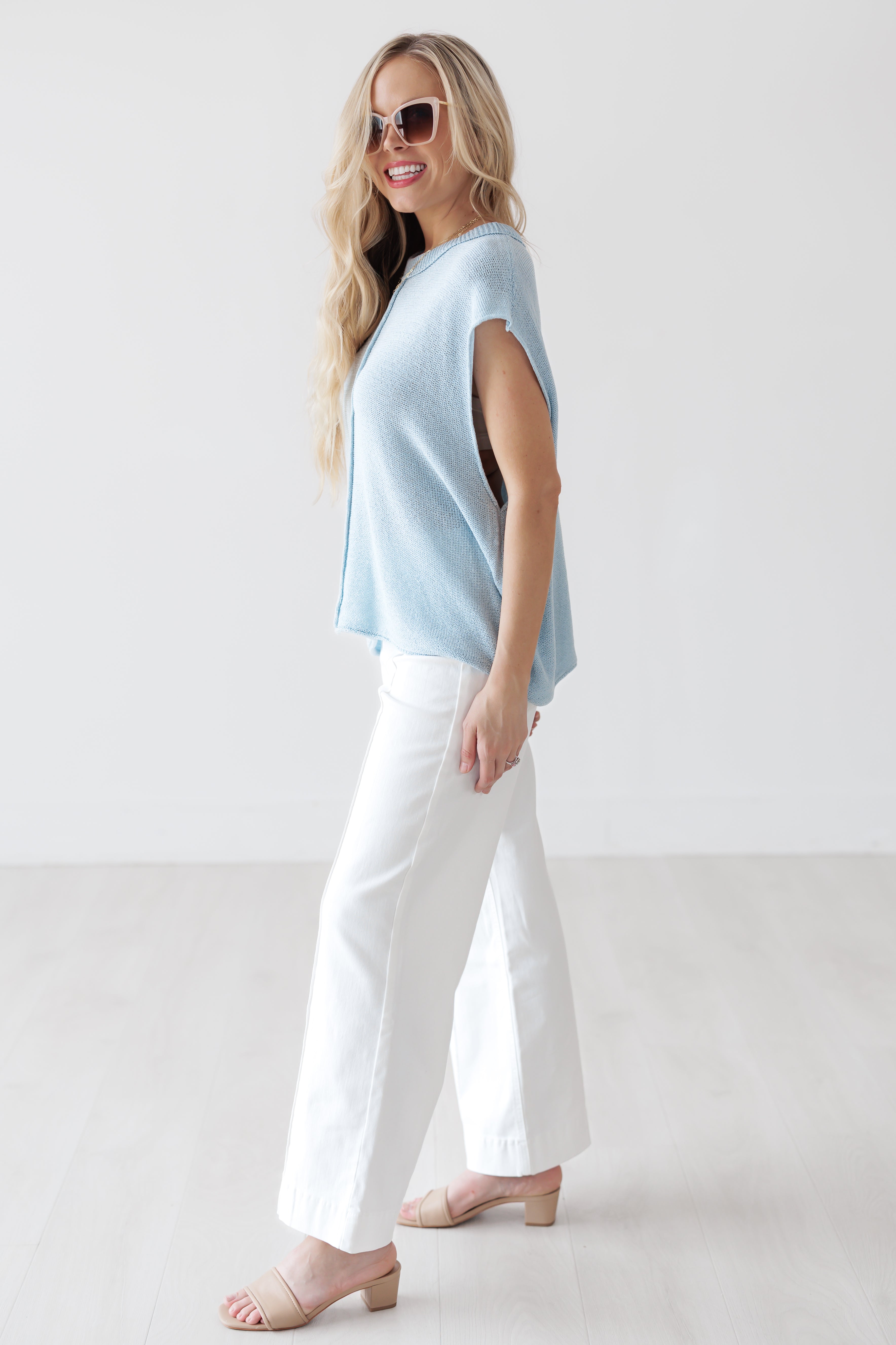 Follow Through Top - Blue