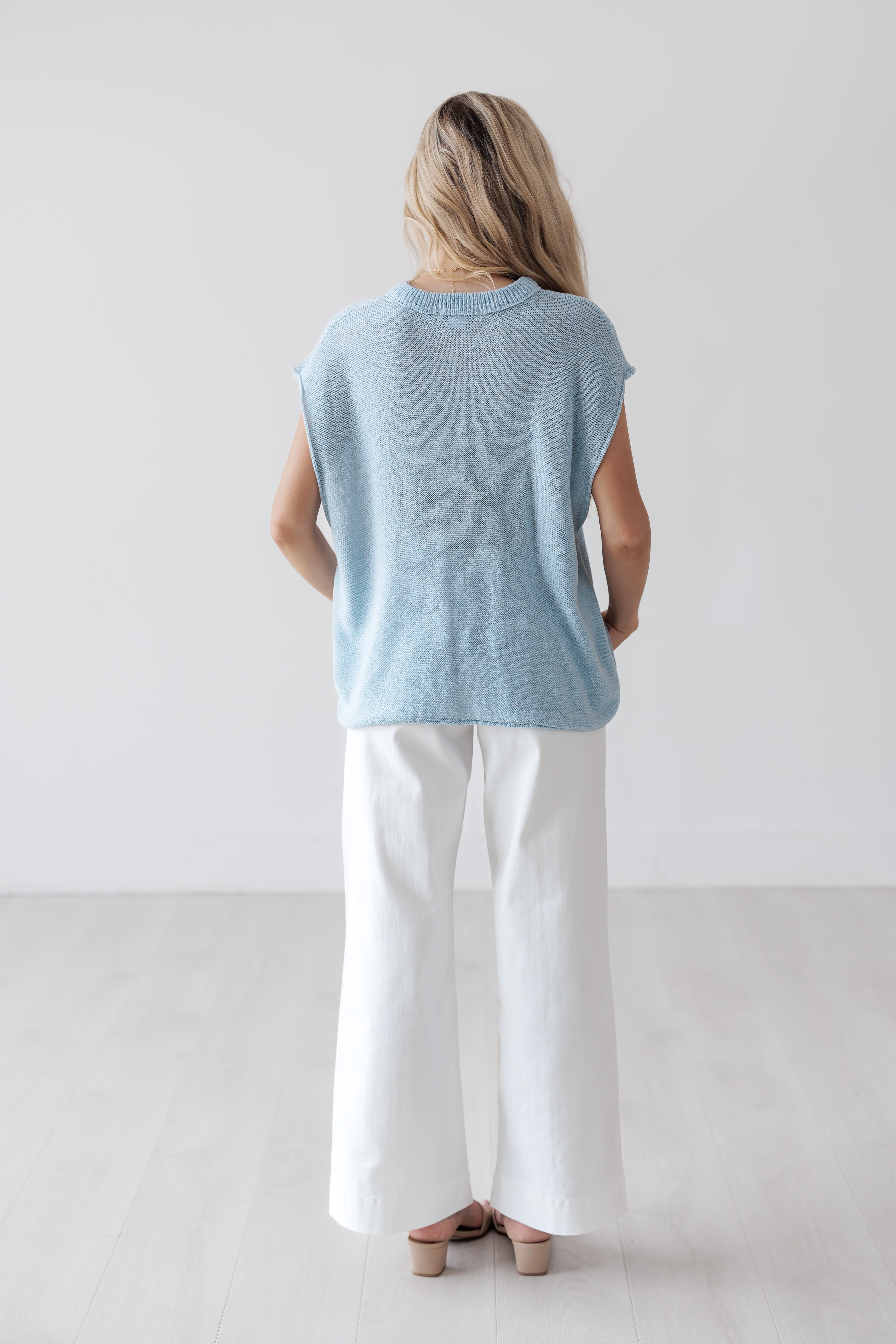 Follow Through Top - Blue