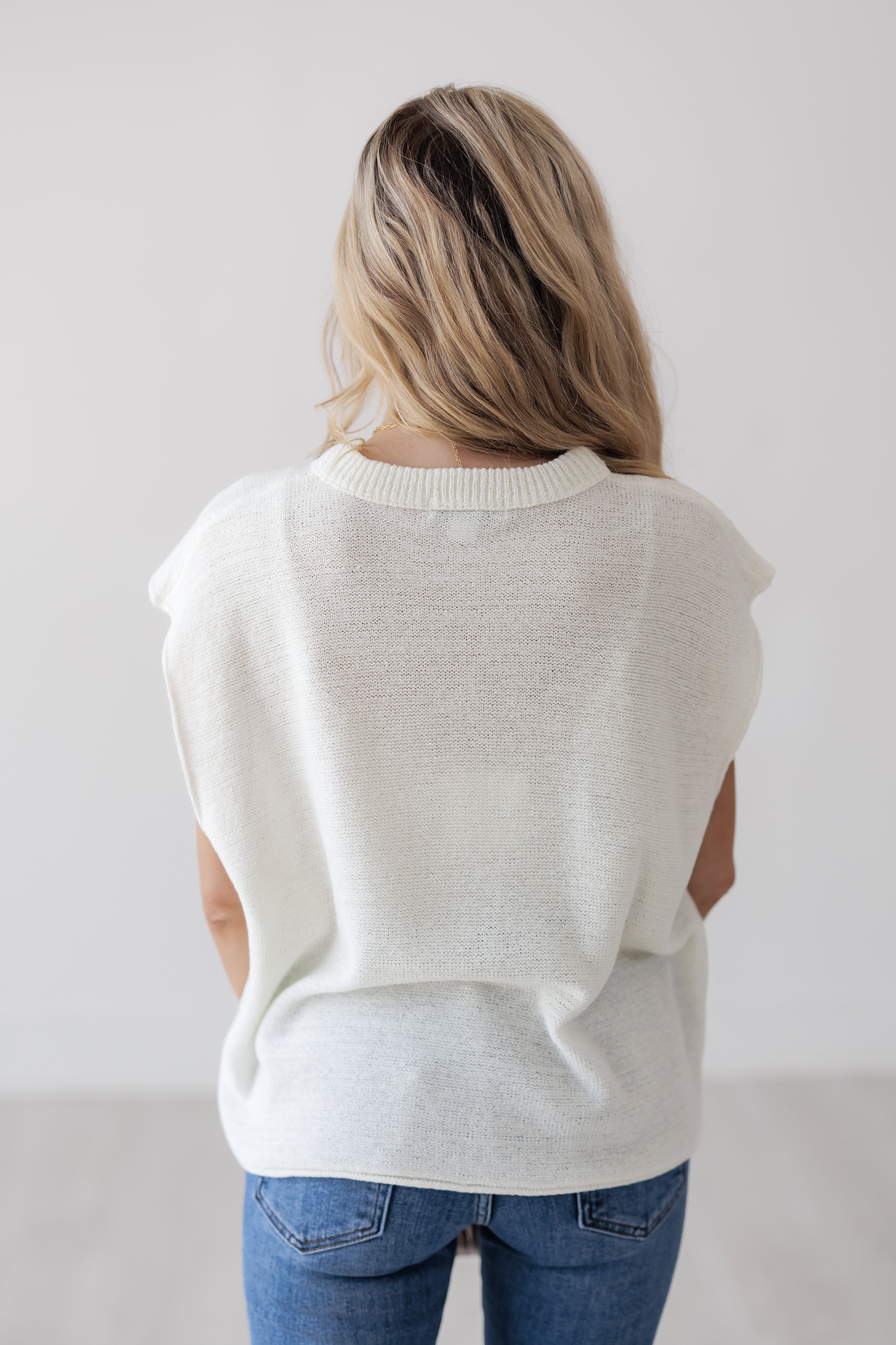 Follow Through Top - White