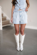 Serene Sky Shorts - FINAL SALE