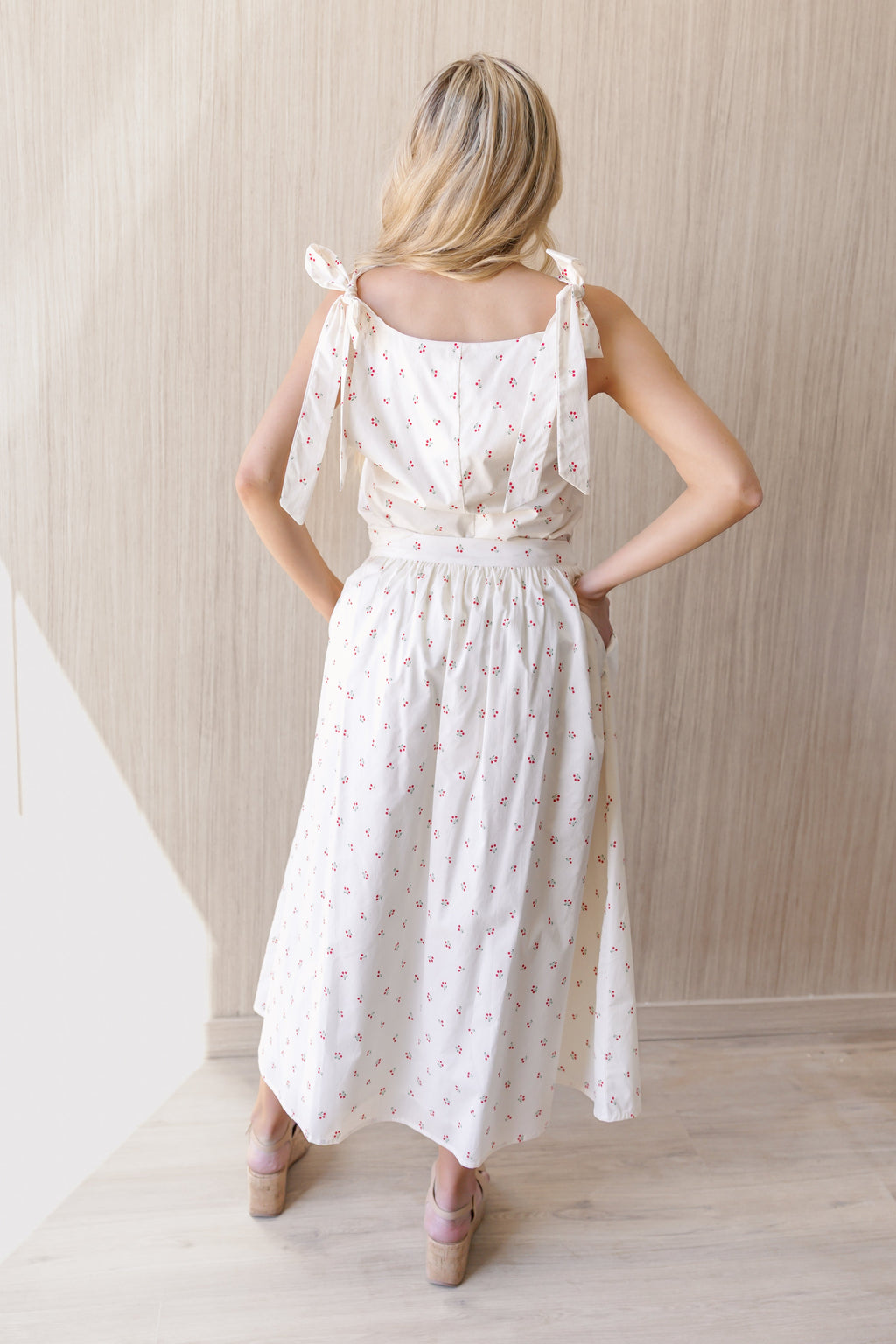 Cherry Picked Top & Skirt Set - FINAL SALE