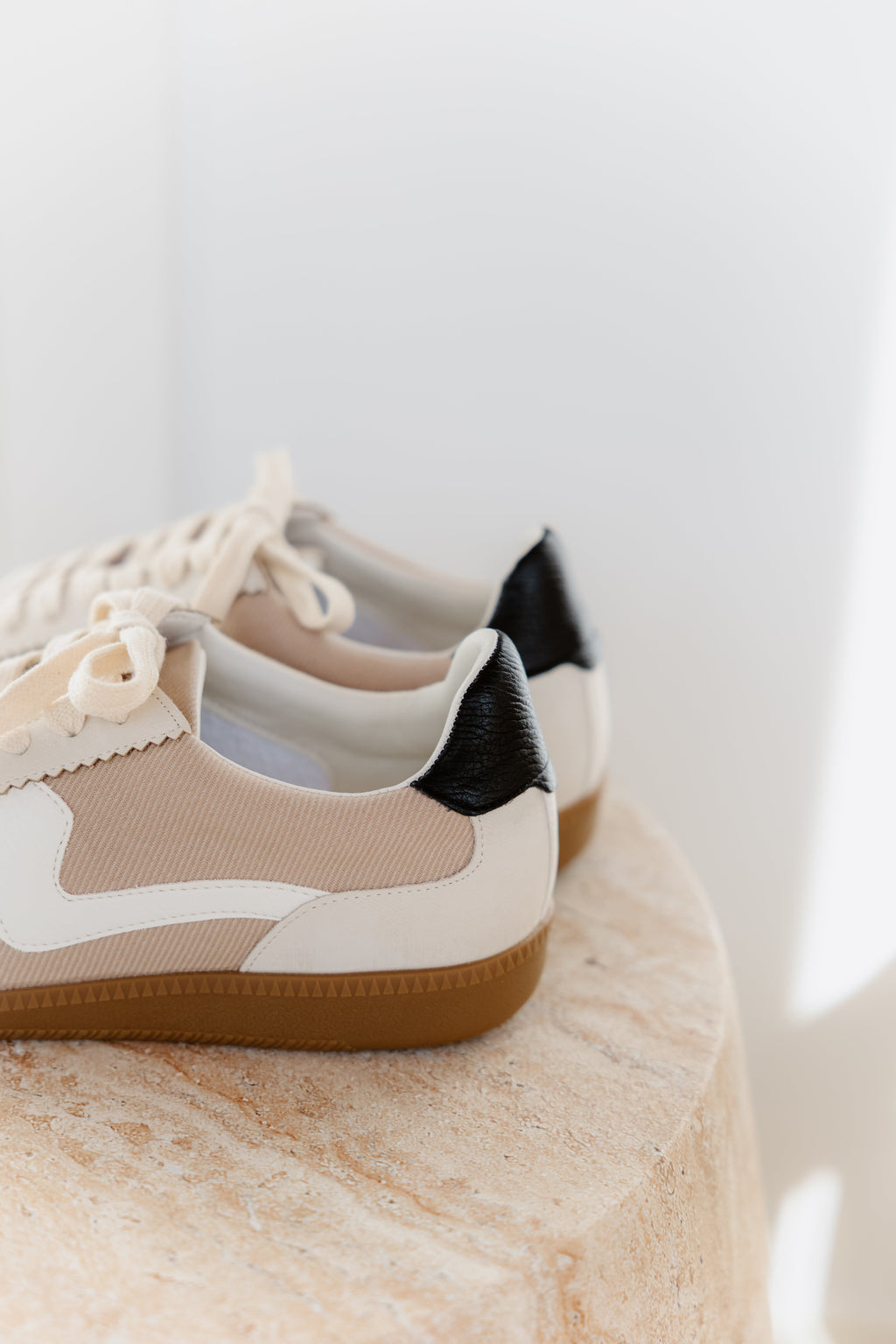 The Kyla Sneaker-Almond