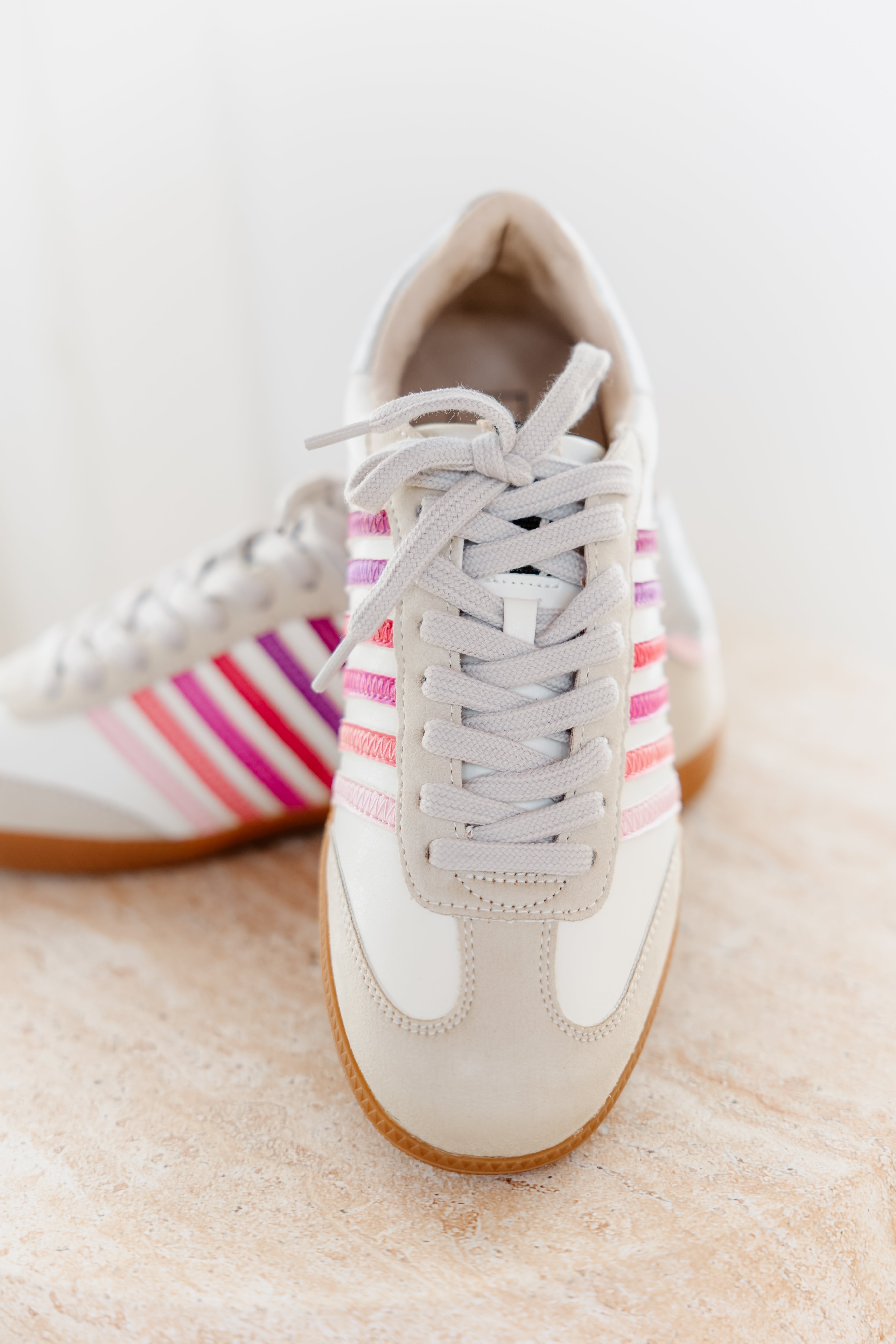 Shu Shop: Stevie Sneaker-Pink Multi