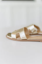 Soda: Knit Sandal - Gold