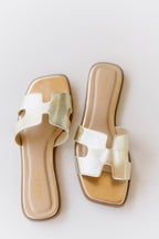 Soda: Knit Sandal - Gold