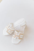 Eileen Raffia Sandal