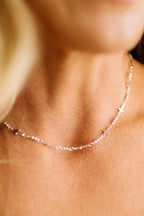 Stationed Cross Necklace