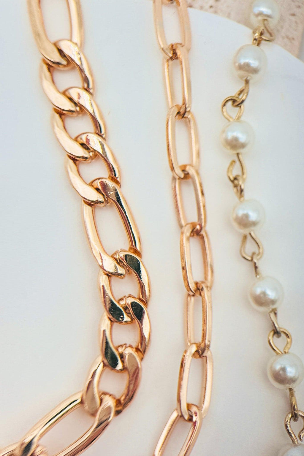 Triple Layered Necklaces