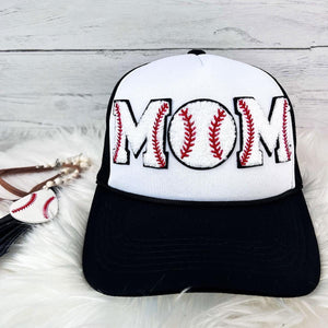 Baseball Chenille Embroidered Patch Hat
